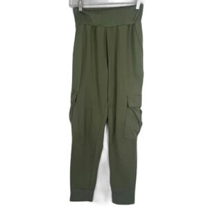 Happily Grey Olive Army Green Cargo Joggers Sz SM